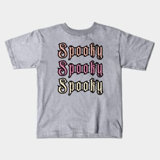 Halloween is Spooky, Spooky, Spooky Retro Pastel Style Kids T-Shirt